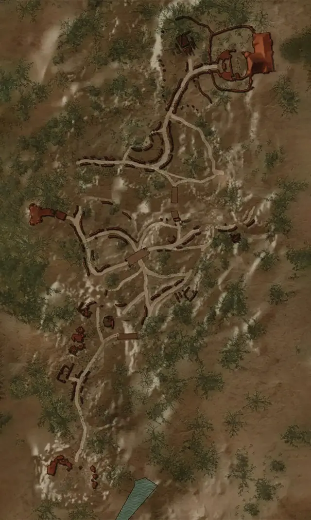Gaunter O’Dimm’s World map from The Witcher 3